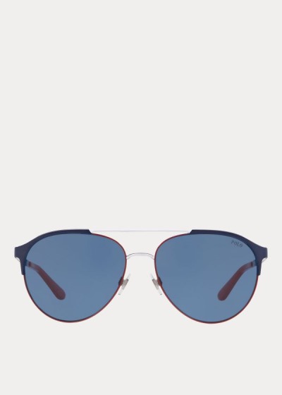 Gafas De Sol Polo Ralph Lauren Hombre Azul Marino - American Sport - GCFSH0187